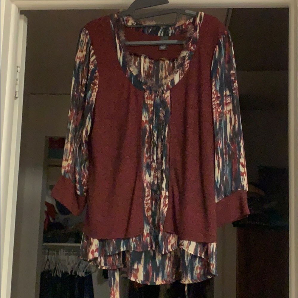 Buckle Blouse size L